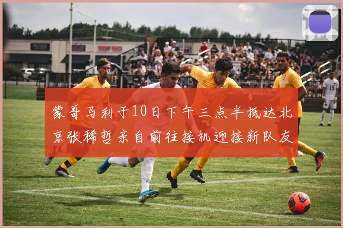 蒙哥马利于10日下午三点半抵达北京张稀哲亲自前往接机迎接新队友